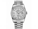 Rolex Day Date President 36mm Platinum 118346 gladp 