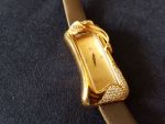 Annamaria Cammilli calla watch, gold with diamonds 