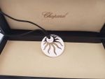 Chopard 18K White Gold Happy Sun Necklace 796447 