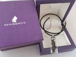 Magerit Puma 18kt White Gold and Diamond Puma Collection Necklace
