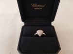 Chopard 18k White Gold Diamond Pushkin Ring 82/3383