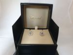 Chopard 18k White Gold Happy Diamonds Earrings 83/2936-20