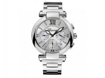 IMPERIALE CHRONO 40 MM WATCH STAINLESS STEEL AND AMETHYST