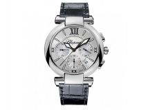 IMPERIALE CHRONO 40 MM WATCH STAINLESS STEEL AND AMETHYST