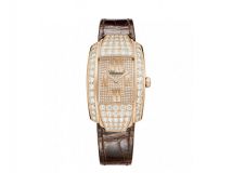 LA STRADA WATCH 18-CARAT ROSE GOLD AND DIAMONDS