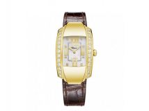 LA STRADA WATCH 18-CARAT YELLOW GOLD AND DIAMONDS