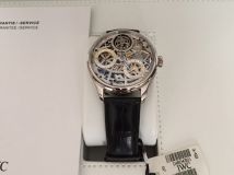IWC Portuguese Tourbillon Mystere Squelette, платина
