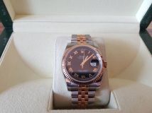 Rolex Datejust 36mm Stainless Steel and Rose Gold