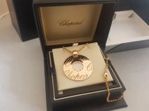 Chopard Chopardissimo Rose Gold Disk Pendant