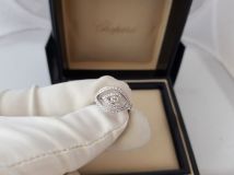 Chopard 18k White Gold Diamond Eye Ring 825655-1106