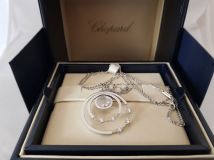 Chopard Happy Diamonds WG 18ct Stars Necklace Ref 797623-1001