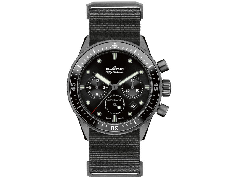 ����� ����� Blancpain Fifty Fathoms Bathyscaphe ������������ ����� Flyback- ���������