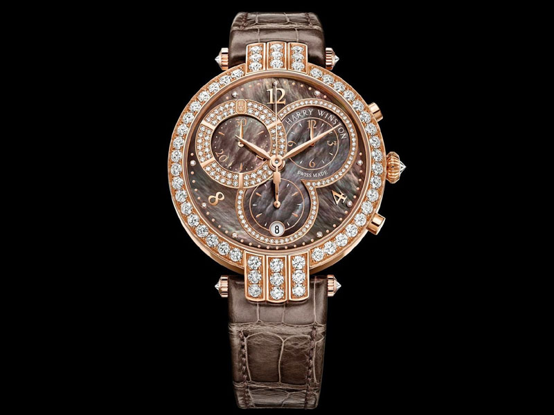 HARRY WINSTON: Premier Chronograph 40mm новые часы 2014 года