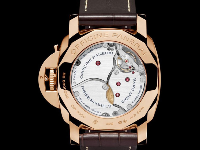 ���� Officine Panerai PAM00576 ��������� Luminor 1950 8 Day GMT, ������ �� ������ 750 �����, � ���������� P.2002